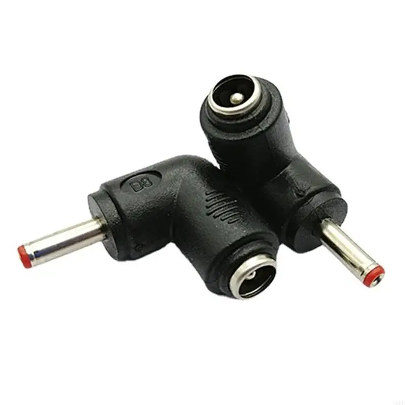 Đầu chuyển đổi G8DF DC5521 sang DC35135 Bộ chuyển đổi đầu nối 90 độ từ nữ sang nam