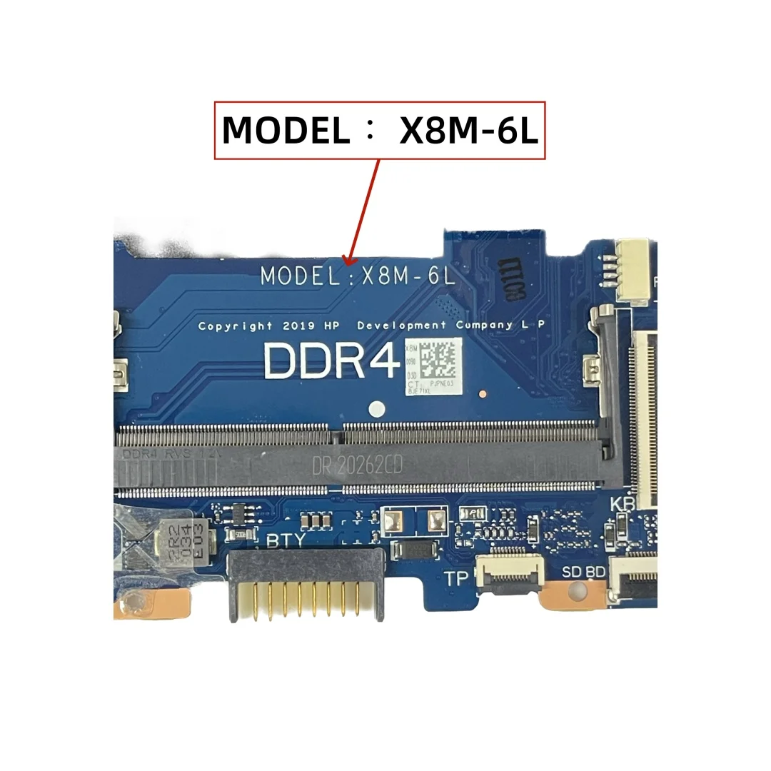 DA0X8MMB6D0 For HP X8M-6L 440 G7 450 G7 Laptop Motherboard With 5205U i3-10110U i5-10210U i7-10510U CPU L78085/L78086/L78087-601