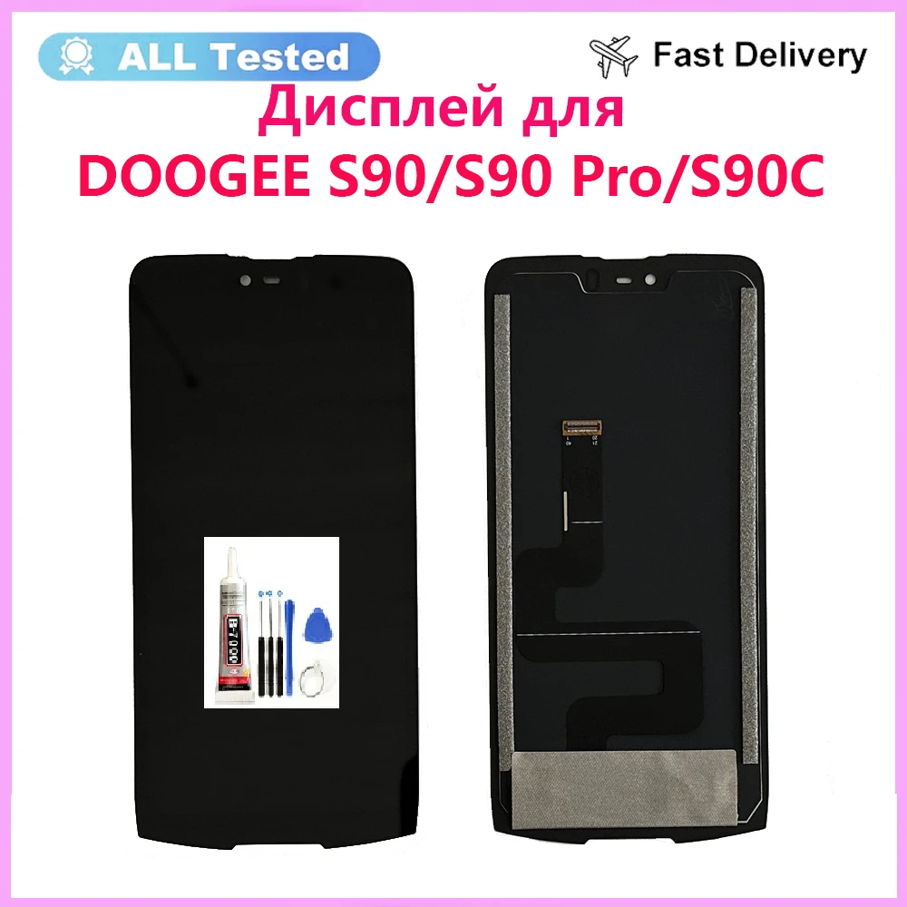 ЖК-экран для Doogee S90, ЖК-дисплей, сенсорная панель, дигитайзер в сборе, замена DOOGEE S90C S90 Pro, ЖК-экран