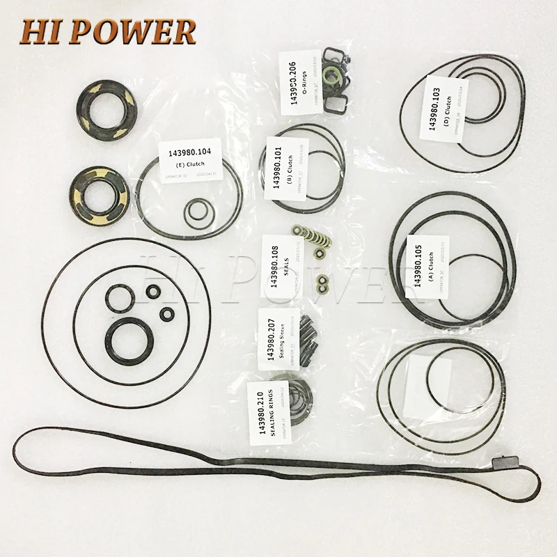 6HP19 6HP21 Automatic Transmission Clutch Overhaul Repair Kit For BMW 1 3 5 Series X3 X5 6HP-19 6HP-21 Gearbox Seal Kit