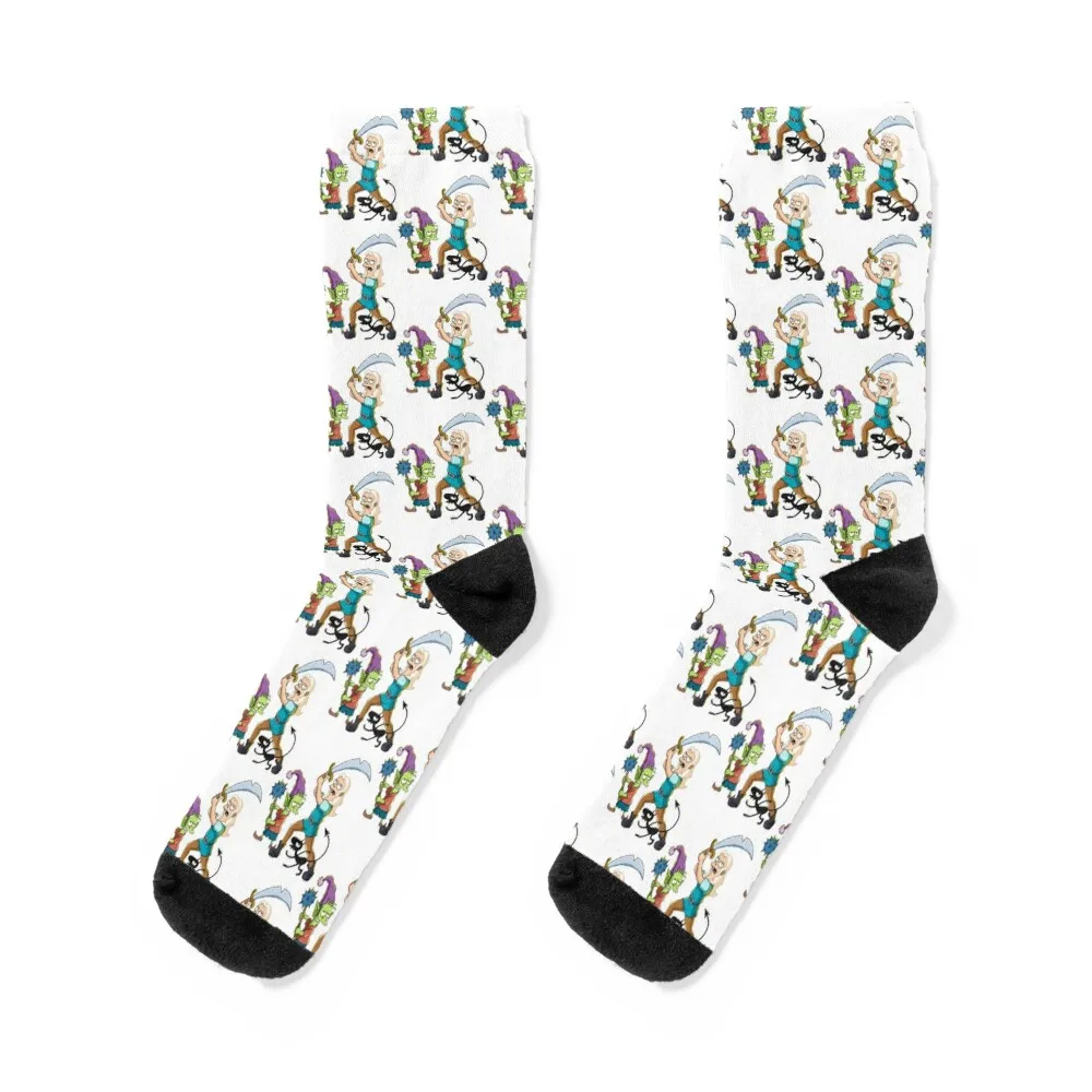 

disenchanted Socks Thermal man winter kawaii FASHION anti slip football Woman Socks Men's