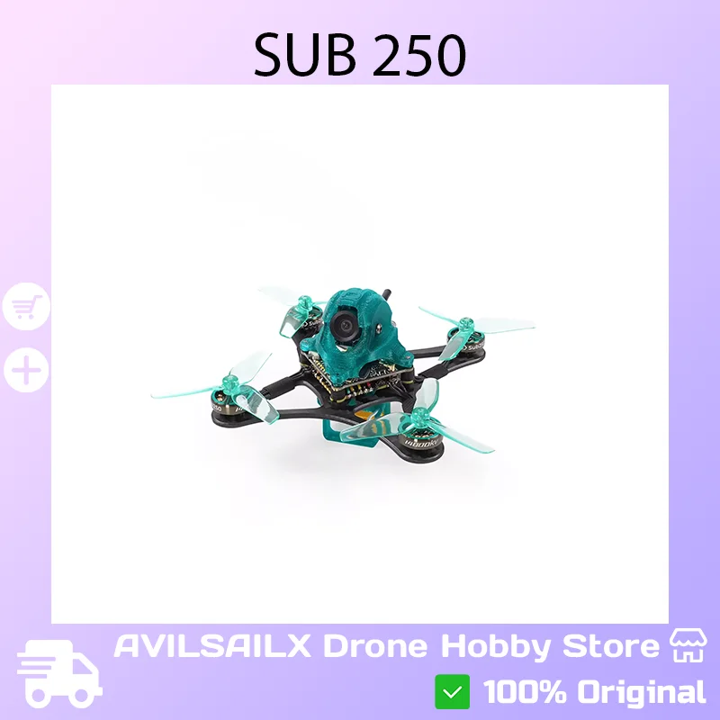 Sub250 Nanofly20 2S FPV Дрон с зубочисткой — Agile и мощный |   Стрельба и гонки в помещении и на открытом воздухе