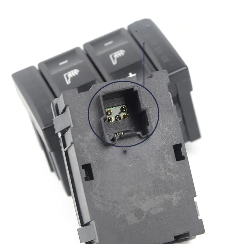 AADD-For Ford Mondeo MK3 MK4 S-Max Electric Seat Heated Switch Heating Switch 6M2T-19K314-AC BS7T-19K314-AB view 4