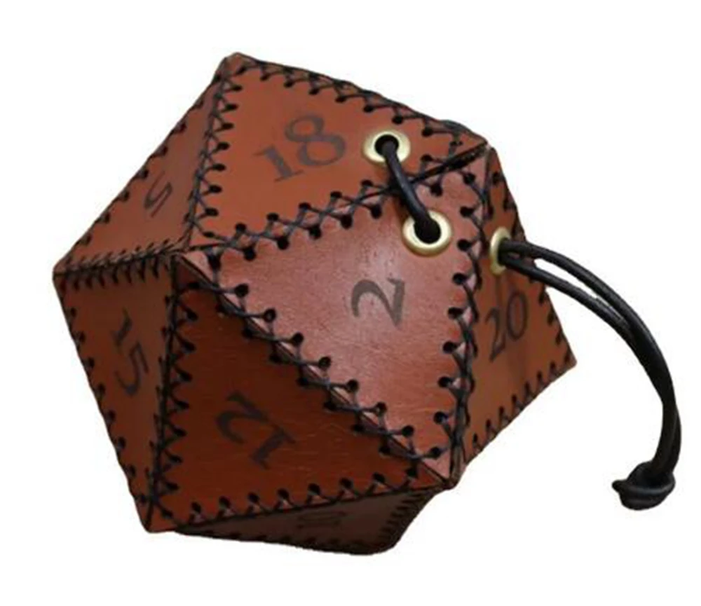 

Vintage Medieval Cosplay Dice Bag Storage Drawstring Coin Purse