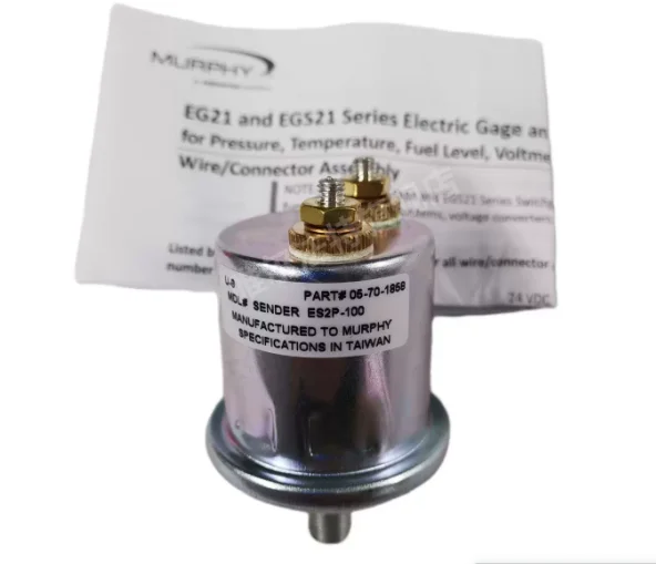 

ESP-100, ES2P-100, ESPM-200, ESPMK-400, ES2PM-200, ESDP-100, ESPM-300, ES2PM-300 Murphy pressure sensors
