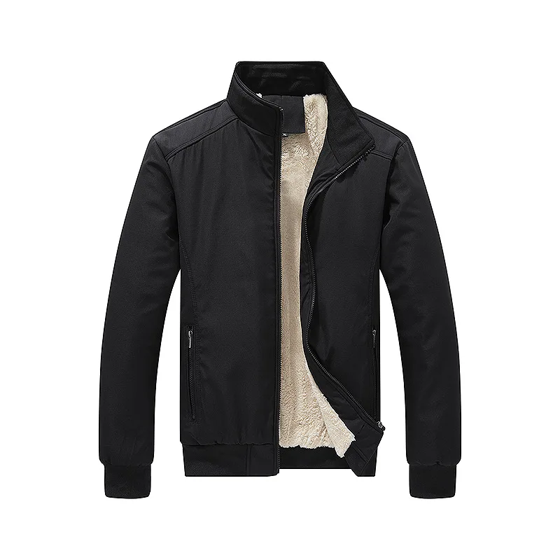 سليم صالح Bomber Jaet عارضة Faion ربيع الخريف M Thiened القطن مزيج النسيج Faionable الحضرية Sle الوقوف الياقة