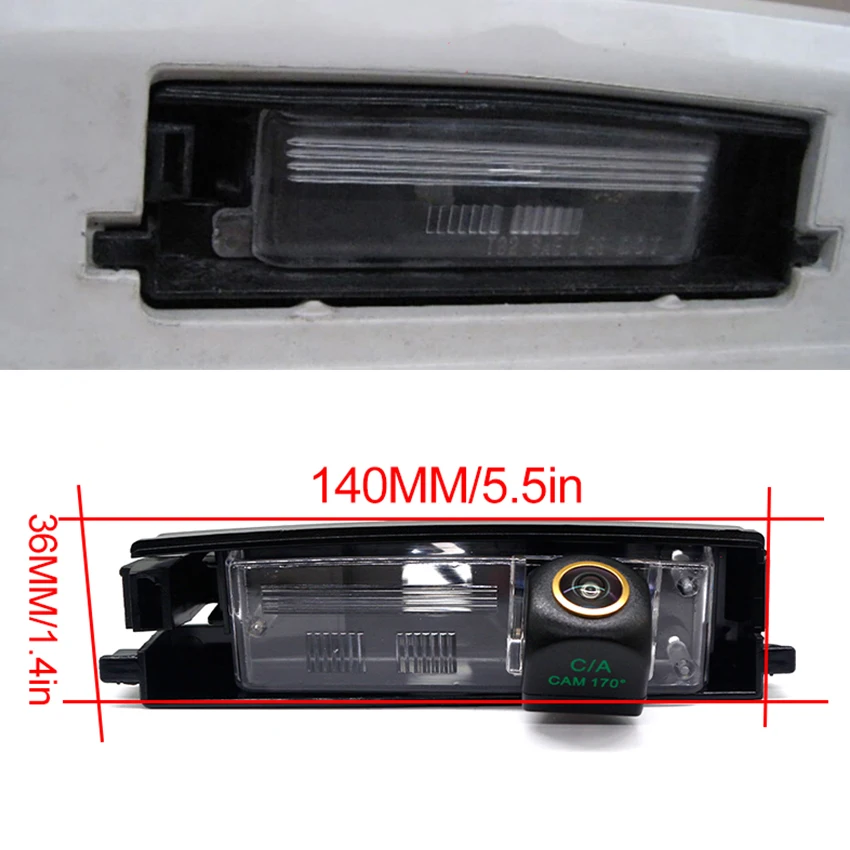 Rear View Camera For Toyota Yaris For Toyota Vitz P90 Hatch 2005~2013 CCD AHD Night Vision Reversing Backup Parking Camera