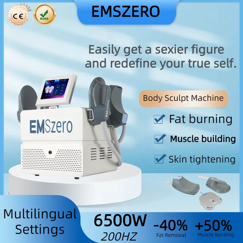 

EMSZERO EMS устройство для скульптурирования тела портативный EMSSLIM RF Nova мышечная стимуляция 15 Tes для похудения