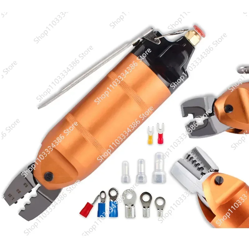 Small New Pneumatic Crimping Pliers Bare Terminal Insulated Terminal Wire Pliers Nipple Crimping Terminal Bare Pliers Two or Thr