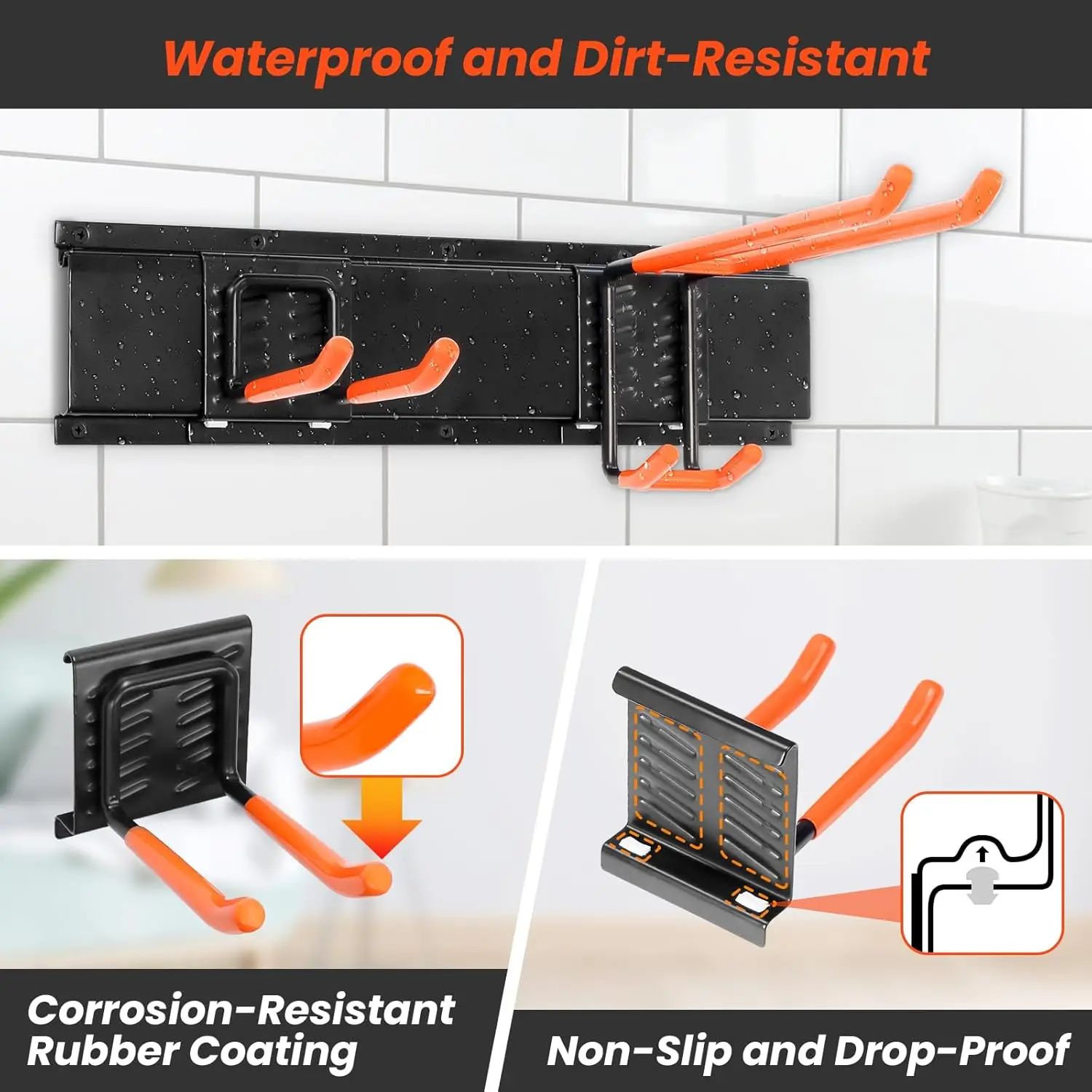 Garage Storage Organizer, Wall - Gardening Tools Rack 评论和价格