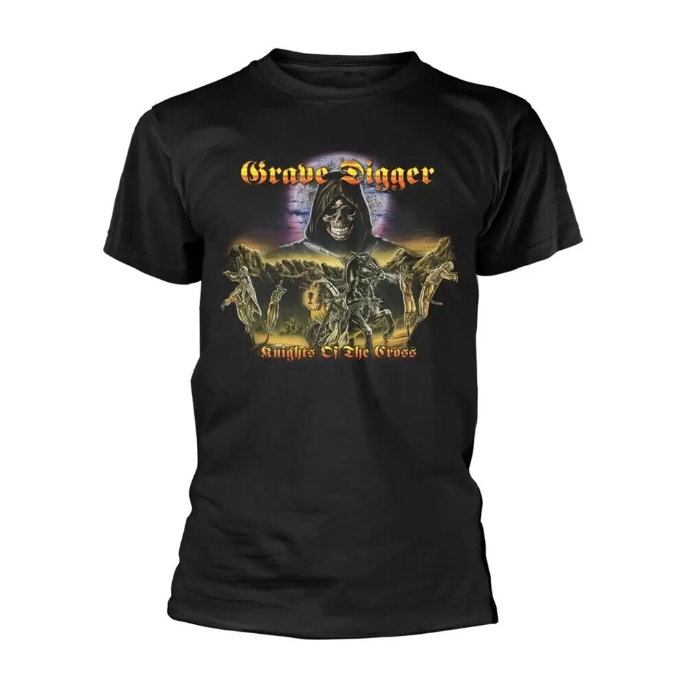 

Grave Digger 'Knights Of The Cross' T shirt - NEW