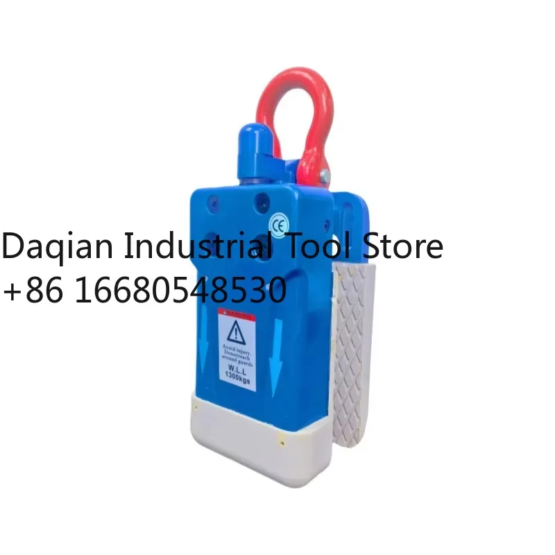 t4wAutomatic 1300kg Lifter Clamps for Steel/Metal for Slab Stone Granite Marble Big Plate Metric Measurement System 28-70mm