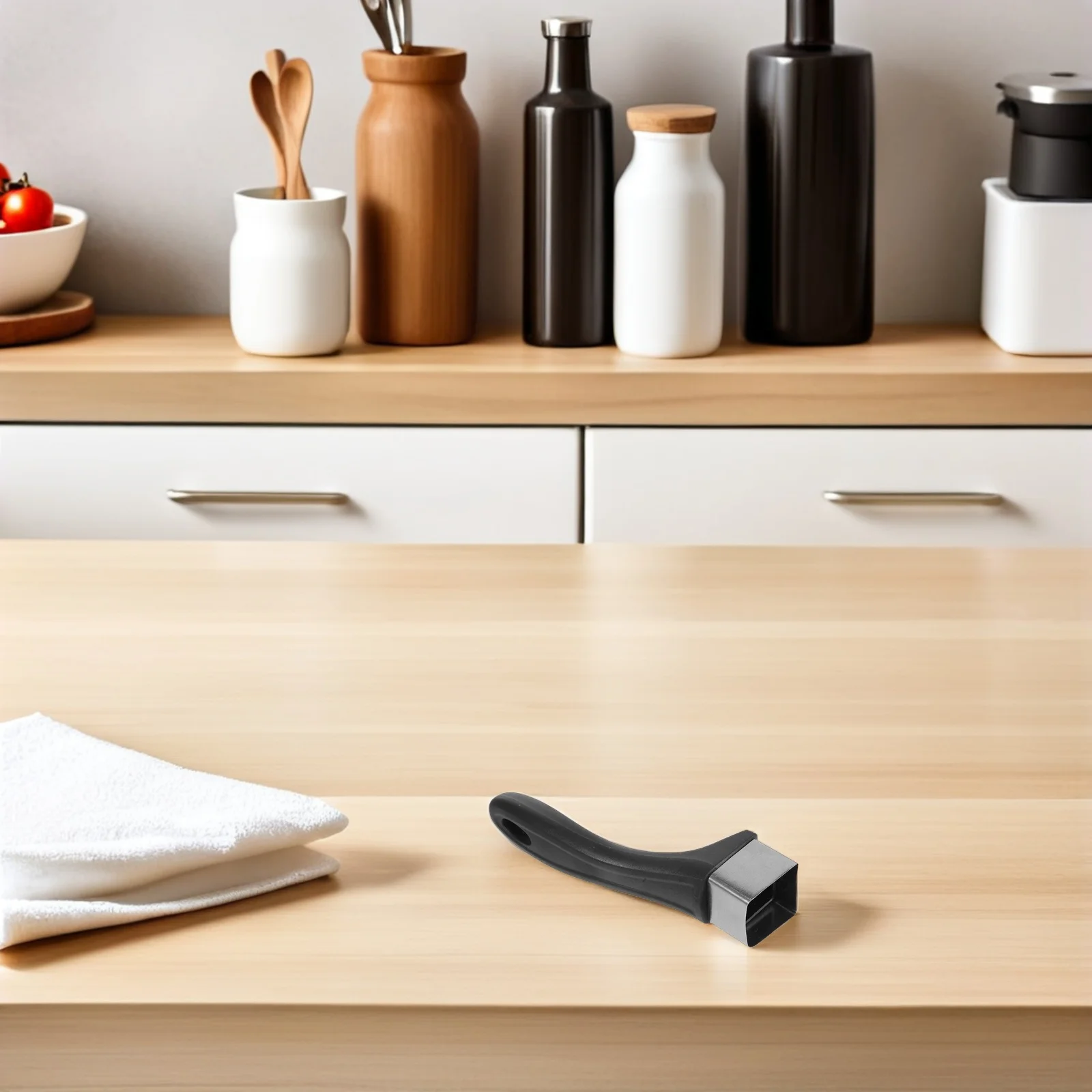 

Universal Detachable Pot Handle Replacement Side Bakelite Grip for Cast Iron Pans Anti-Scald Pan Handle Kitchen Utensil