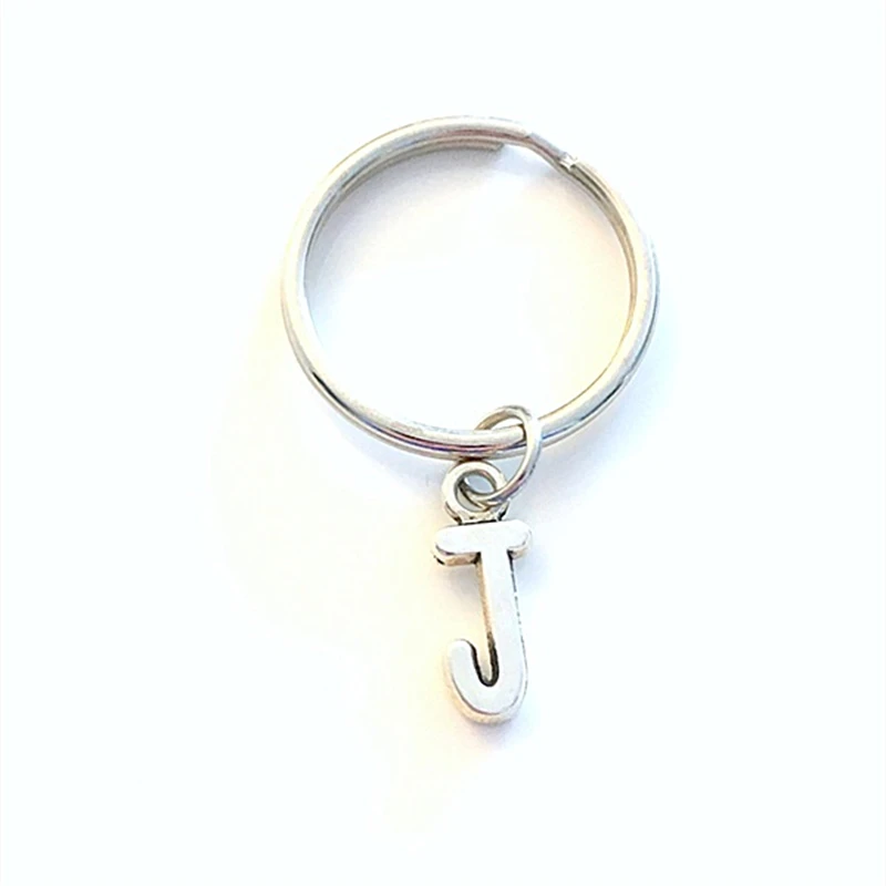 1 pcs Initial Key Chain, Letter Keychain, Monogram Keyring, Name Key Ring Charm Initial A To Z for Choose