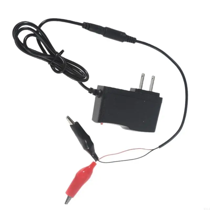 W91A 5,5 mmx2,1 mm Konverter-Adapter 100-240V zu 3V 1A Netzteil Ladegerät