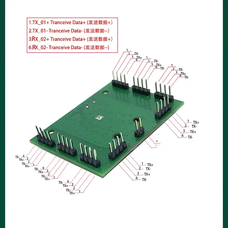 Unmanaged 5/8port 10/100M industrial Ethernet switch module  PCBA board OEM Auto-sensing Ports PCBA board OEM Motherboard