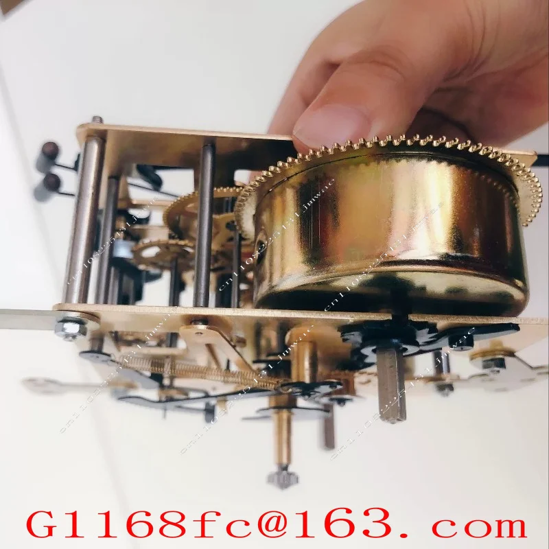 15/31 Days Old-Fashioned Mechanical Winding Clock Movement, Full Copper Core Accessory for Floor & Wall Clocks