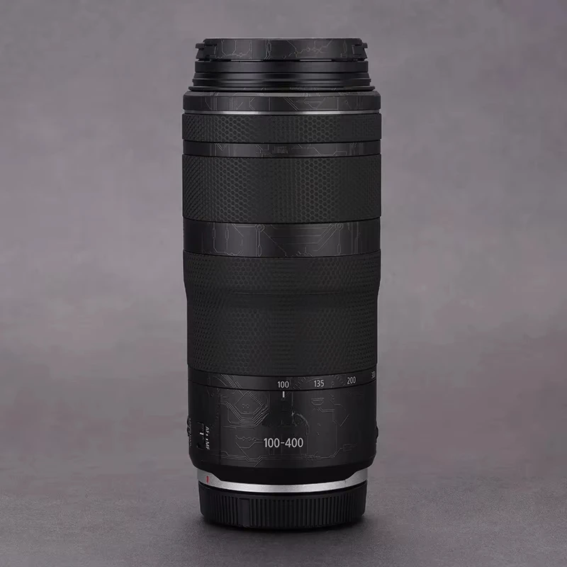 

Для Canon RF100-400 F5.6-8 IS USM наклейка на корпус объектива защитная наклейка на кожу виниловая пленка защитное покрытие от царапин