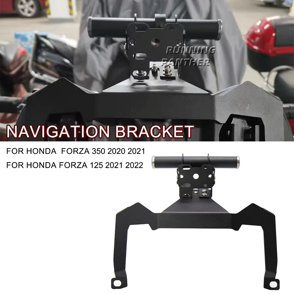 

Motorcycle Modified parts navigation bracket mobile phone holder only USB charging For Forza 350 2020 2021 Forza 125 2021 2022
