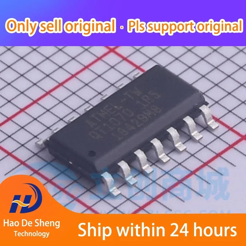 10PCS/LOT AT42QT1070-SSU  AT42QT1070 SOP14 New Original In Stock
