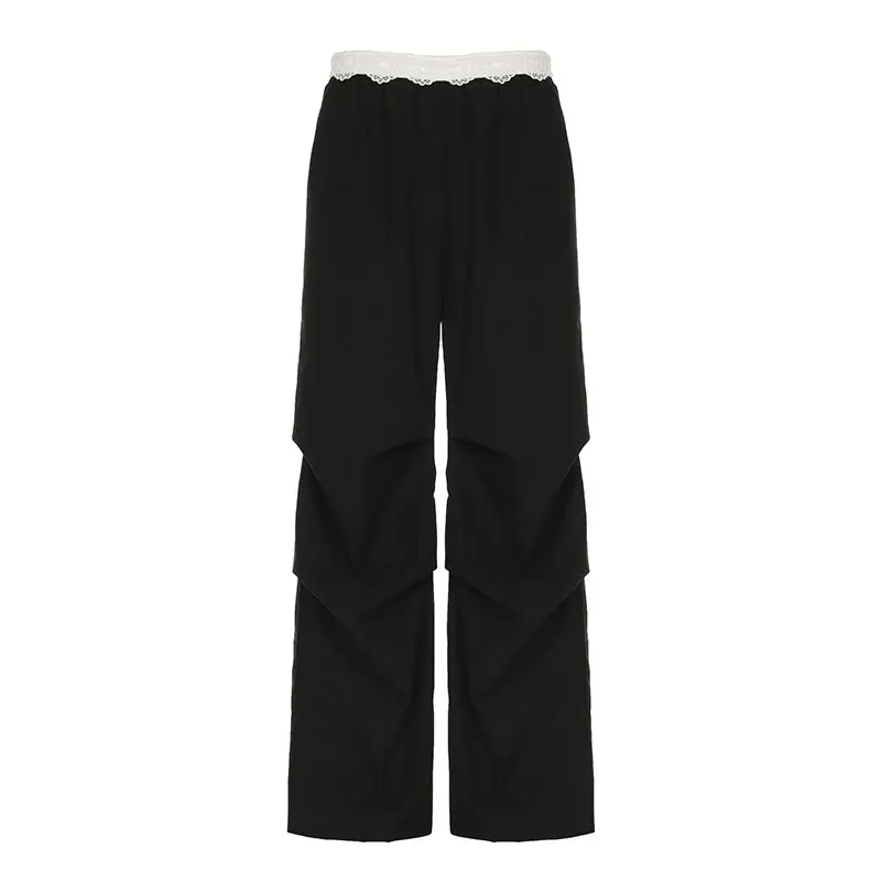 Рисунок 6 - Уличные кружевные повседневные брюки с вышивкой