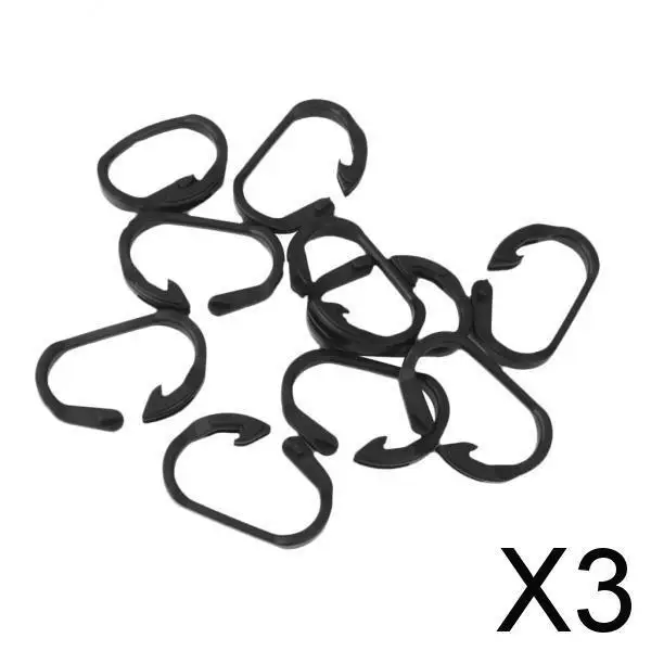 2-5pack 10pcs Outdoor Camping Hiking Tent Connect Buckle Carabiners Hook