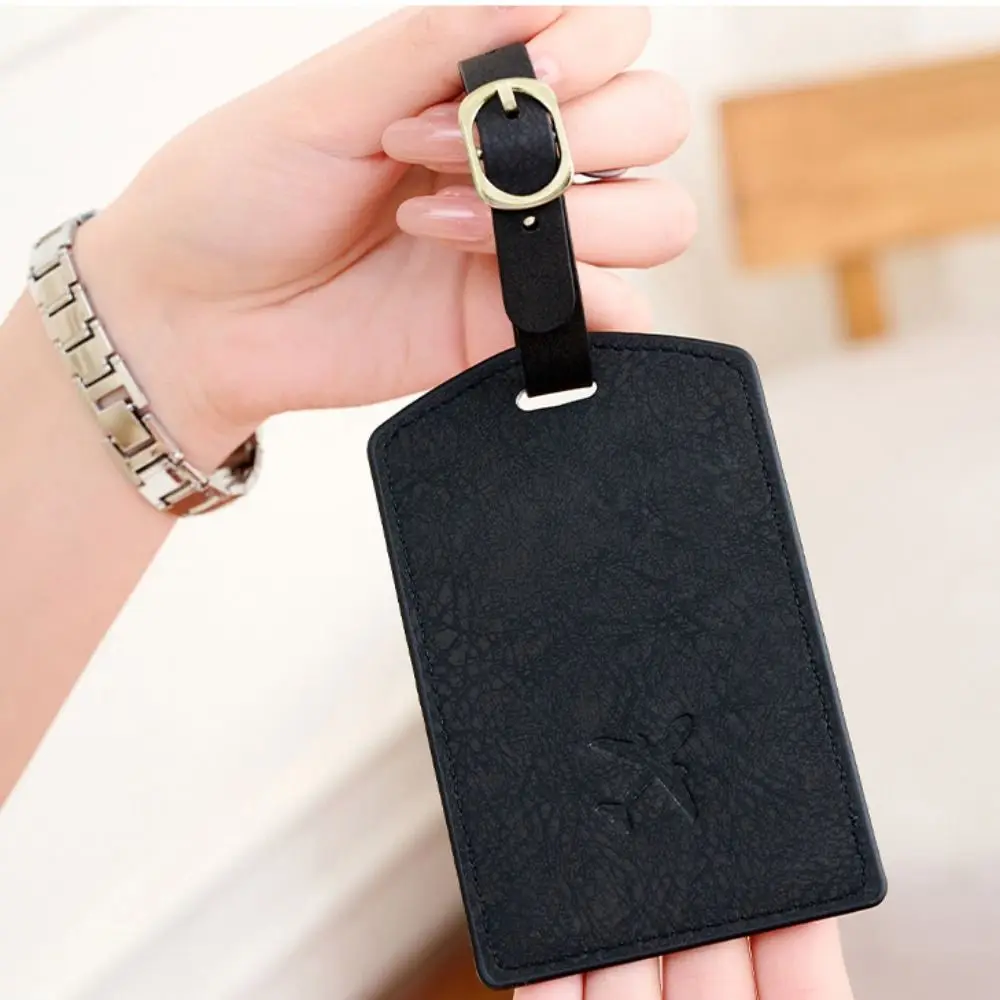 

Name Luggage Tags Pu Luggage Tag Boarding Pass Address Label Airplane Suitcase Tag Information Card