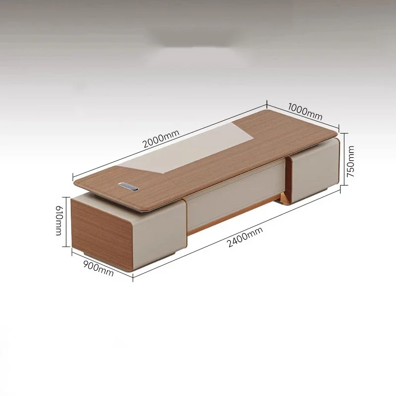 Luxury Executive Office Desk Wooden Computer Bedroom Drawer Office Desk Crafts Display Multifunctional Ufficio Home Furniture