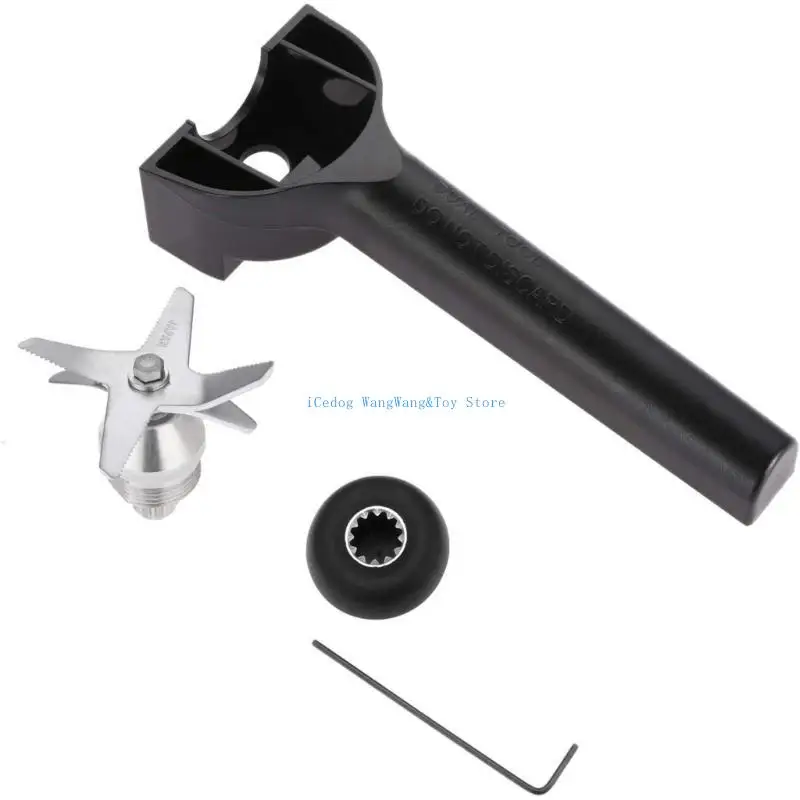 Conjunto lâminas molhadas para Molf para misturadores liquidificadores série com ferramenta remoção lâmina