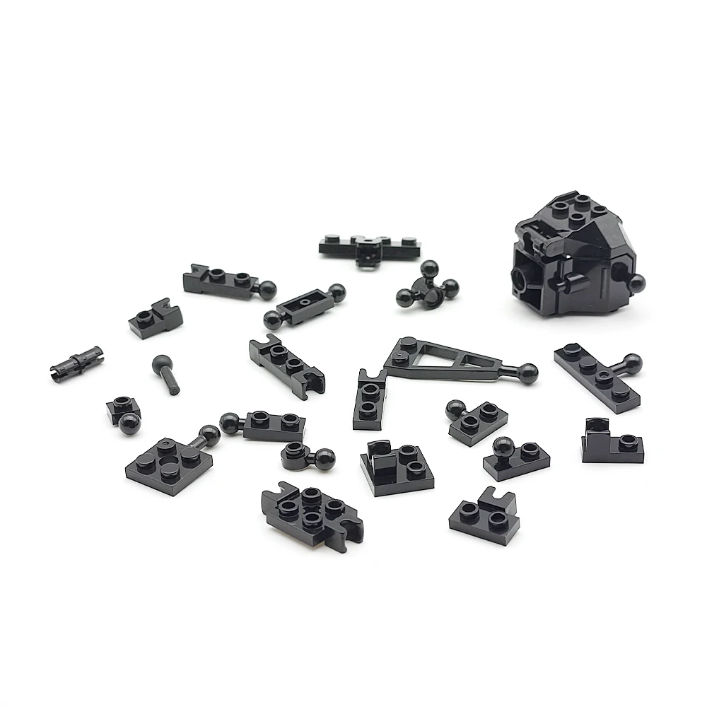 Creative MOC Building Block Accessories Assembly Joint Ball Particles, DIY Mecha Frame Parts, Compatible With Well-known Brands