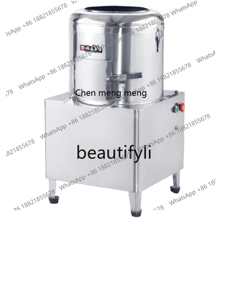 

New arrive Potato Peeler Fully Automatic Commercial Stainless Steel Peeler for Potatoes, Sweet Potatoes, and Ginger
