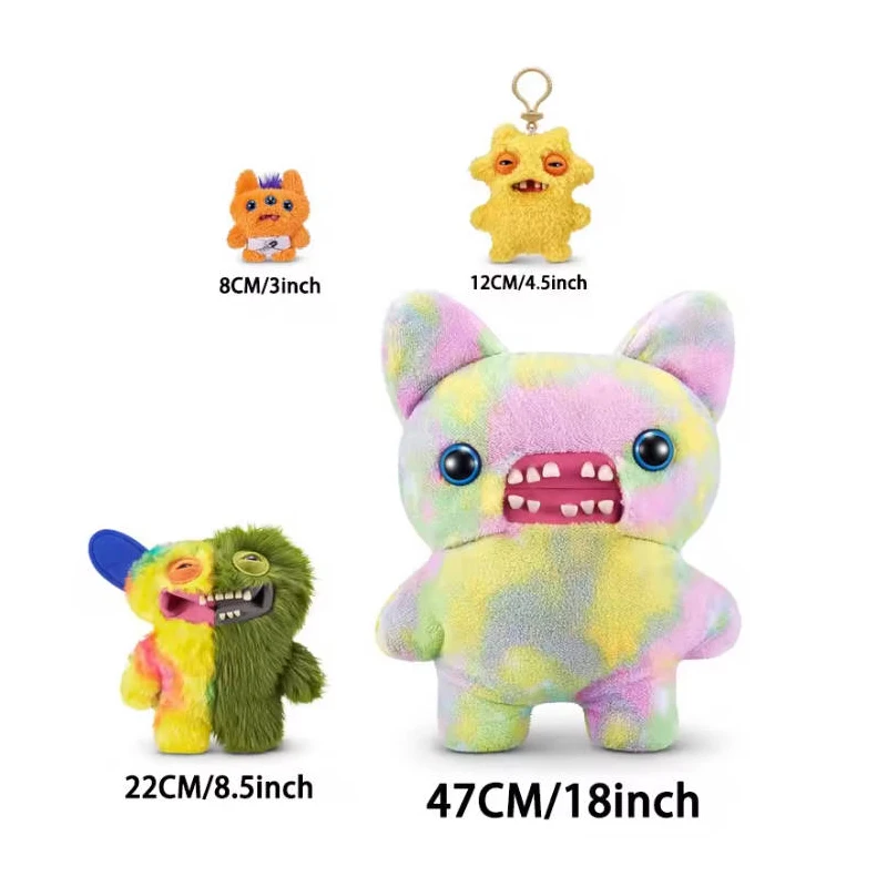 Original Fuggler drôle dents laides monstres jouets en peluche Kawaii Bigg peluches oreillers mignon Fugglers Pleuche Halloween poupée cadeaux