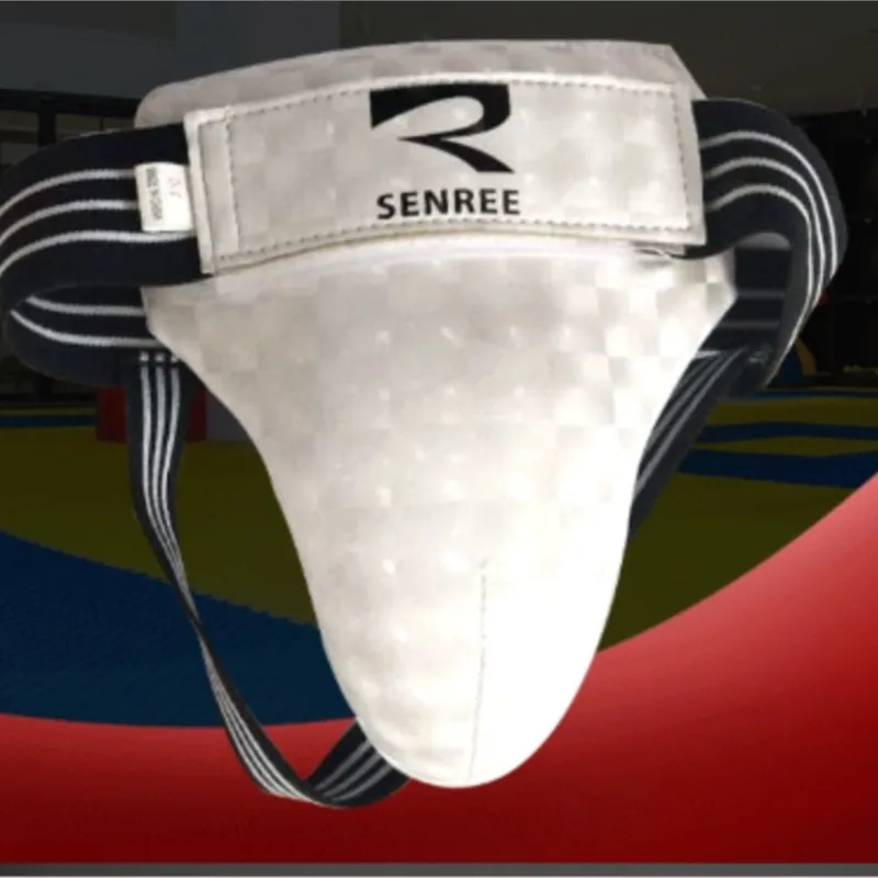 Hot koop volwassen mannelijke rode MMA kruisbeschermer TKD Karate Lies Guard Kind mannen Liesbeschermer kickboksen bescherming jockstrap