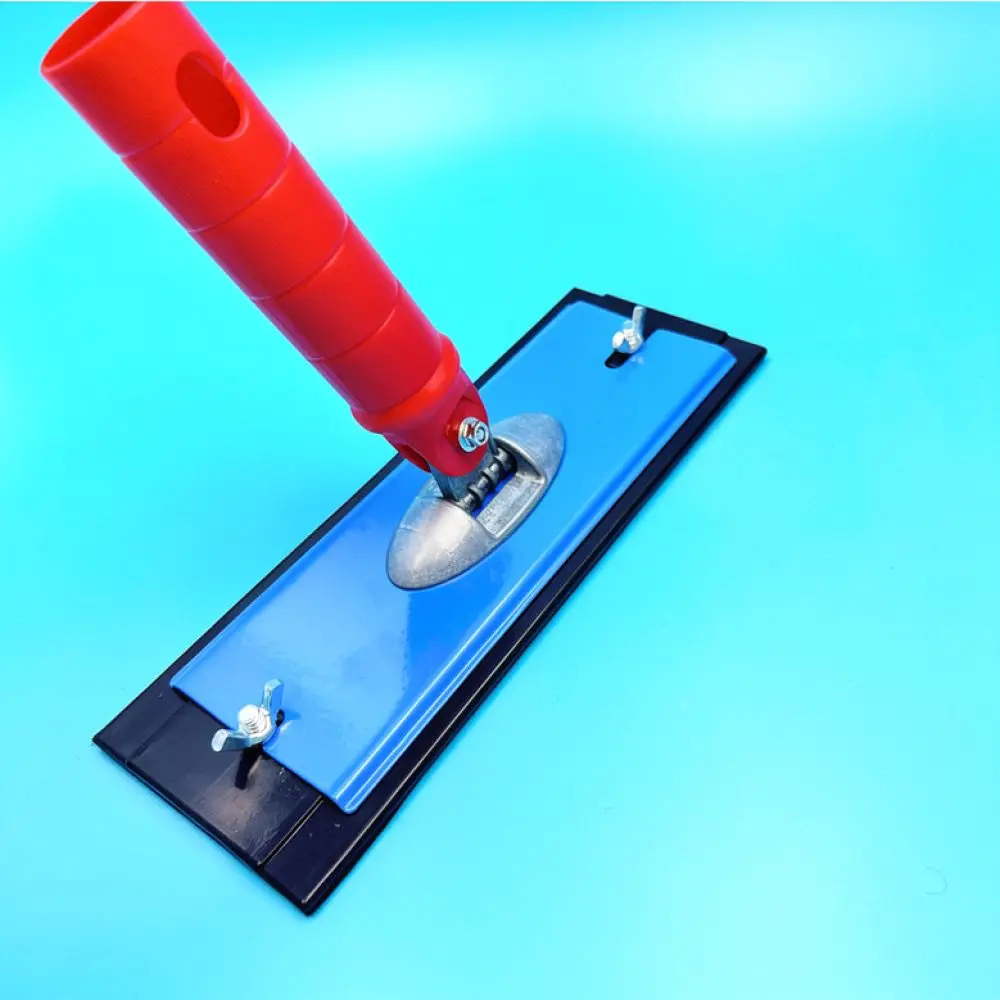 Manual Sanding Block Holder Heavy Duty Polishing Tool For Woodwork Wall Painting Metal Finishing Secure Sandpaper Clamp