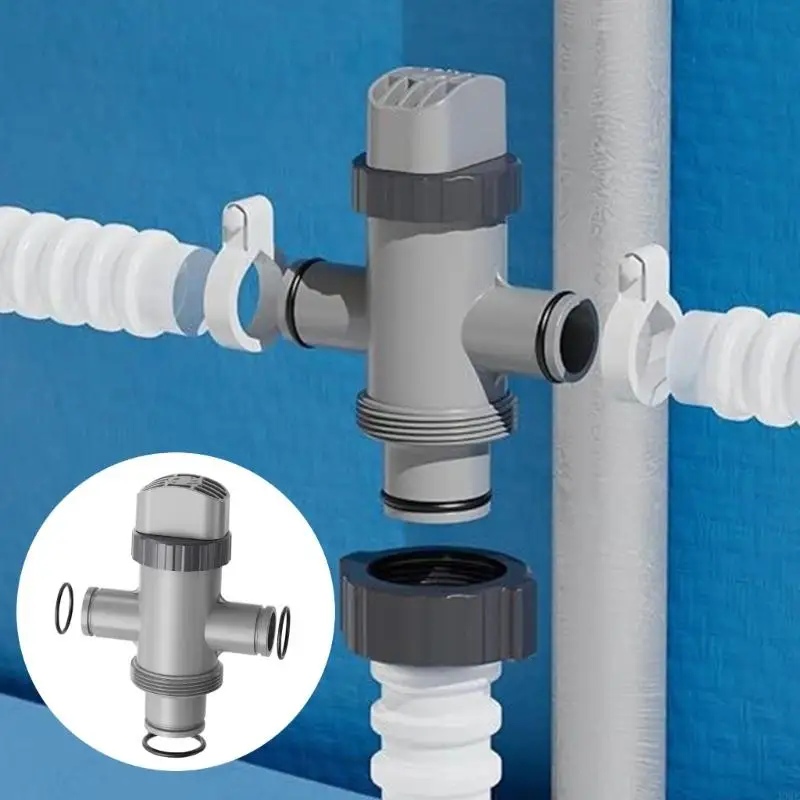 Home Pool Hose Connector Valves Fitting for Backyard Filter Pump Service Tasks JOME