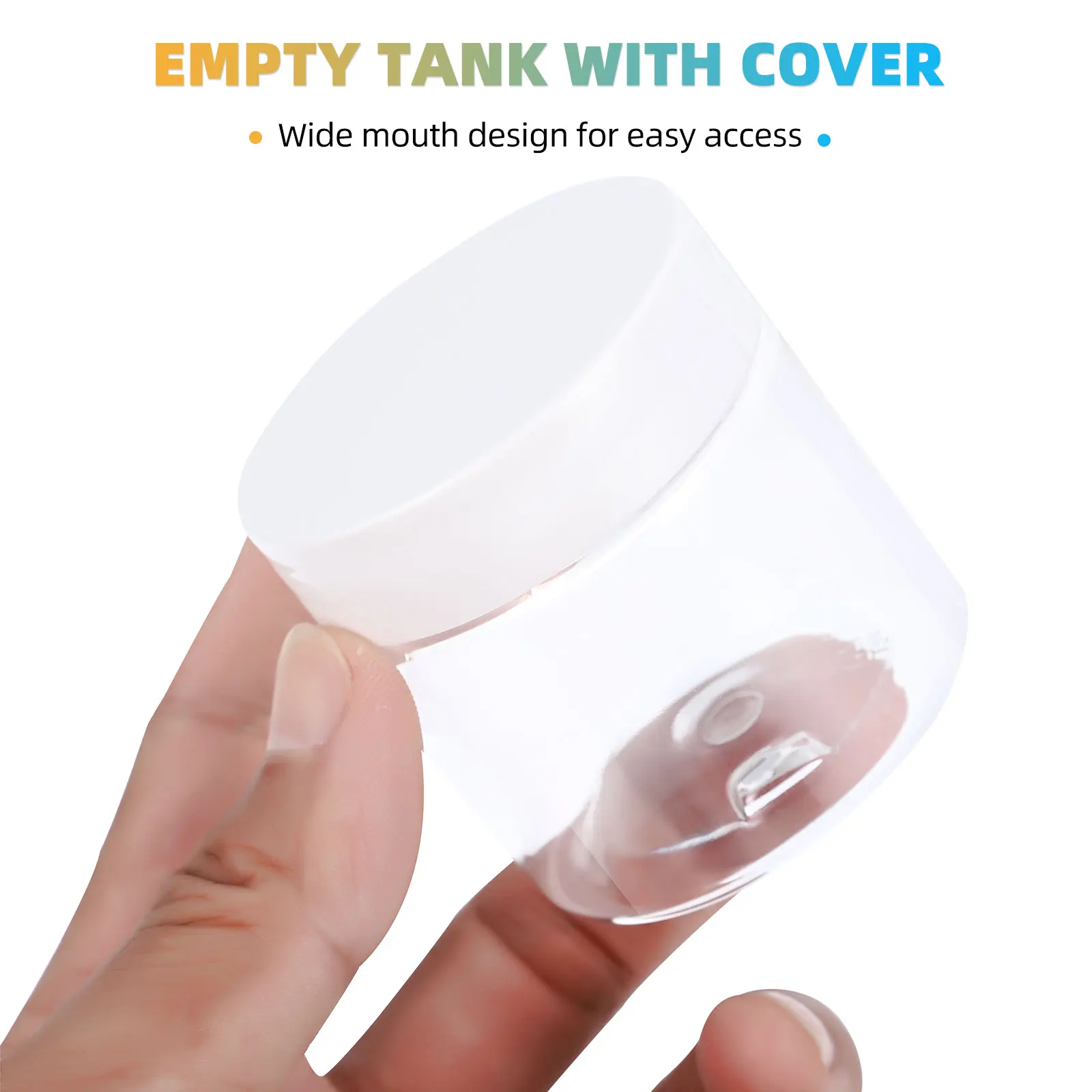 

12pcs Lotion Beads Craft Empty Cream Household Cosmetics Lotion Jar Jar Supplies Durable Plastic Travel