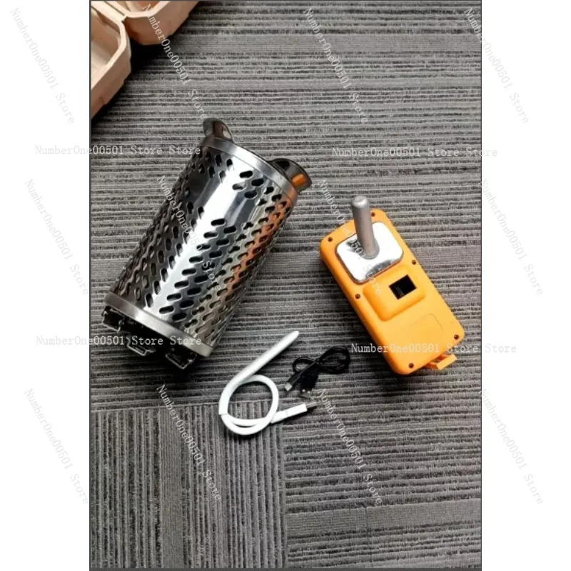 Portable Smokeless Gasification Wood Stove For Outdoor Camping Picnic Windproof Efficient Burning