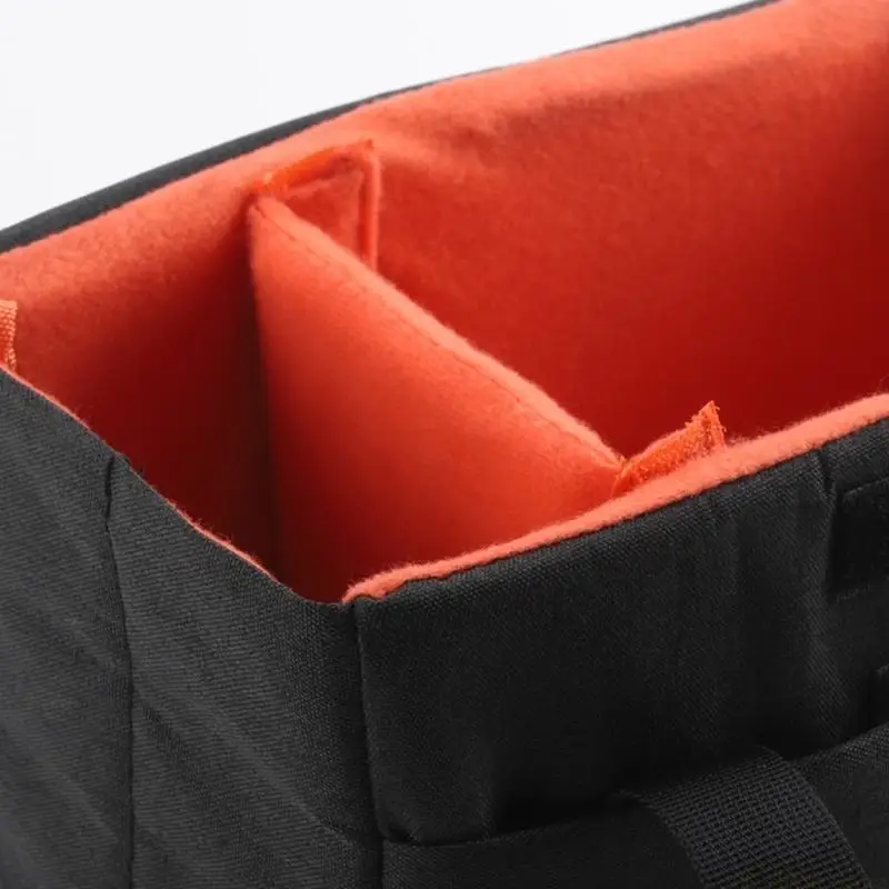 E56B Camera Bag Insert with Padded Dividers Water Resistant for DSLR TLR
