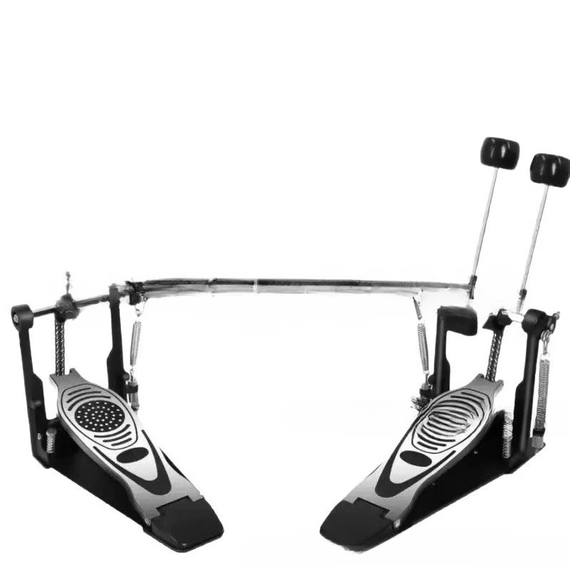 Drum Set Double Step Hammer Pedal Double Chain Cam Double Pedal Accessories Jazz Drum Step Hammer Kick Drum Practitioner view 5