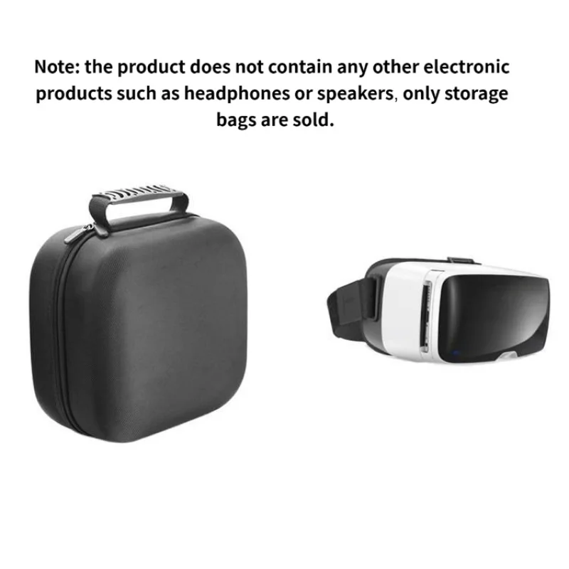 Premium Shock-absorbing Compact Hard EVA Protective Case For Zeiss VR ONE Plus 2nd Gen VR Headset Carry Bag