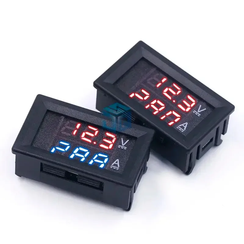 DC 0-100V 10A Digital Voltmeter Ammeter Dual Display Voltage Detector Current Meter Panel Amp Volt Gauge 0.28\