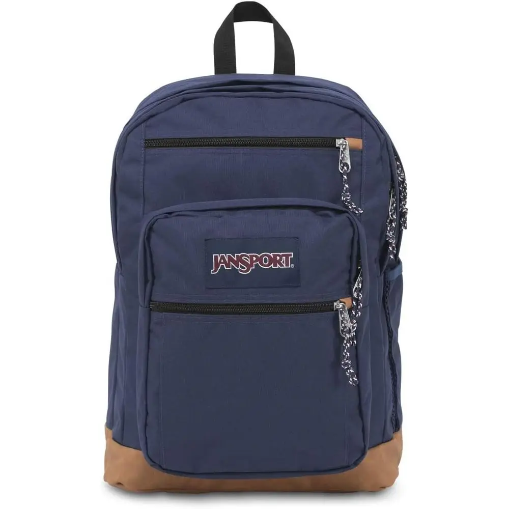 

15-inch Laptop Rucksack - Large Bag with 2 Compartments and Ergonomic Straps, Navy