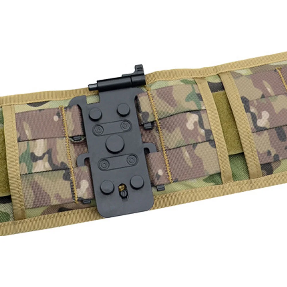 VULPO Tactical molle Attachment Plate Molle Adapter Platform For Attaching Molle Pouch Molle Mag Pouch，Molle Backpack