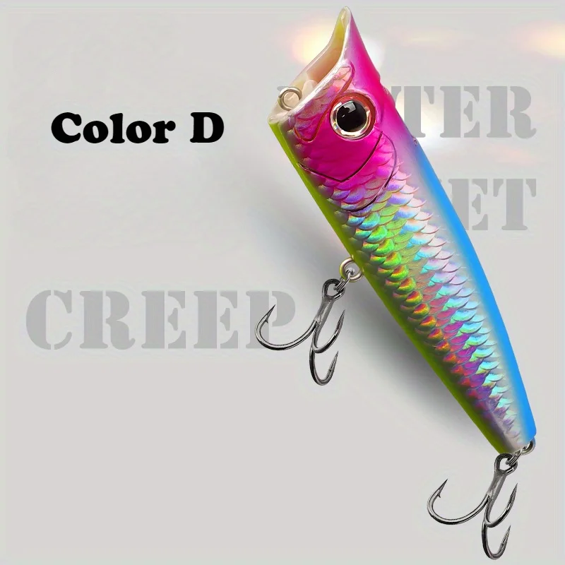 1 stücke/5 stücke Topwater Popper 9g 14,5g 18g Schwimmende Rock pop Künstliche Harte Köder für Bass Barsch Hecht Angeln Locken