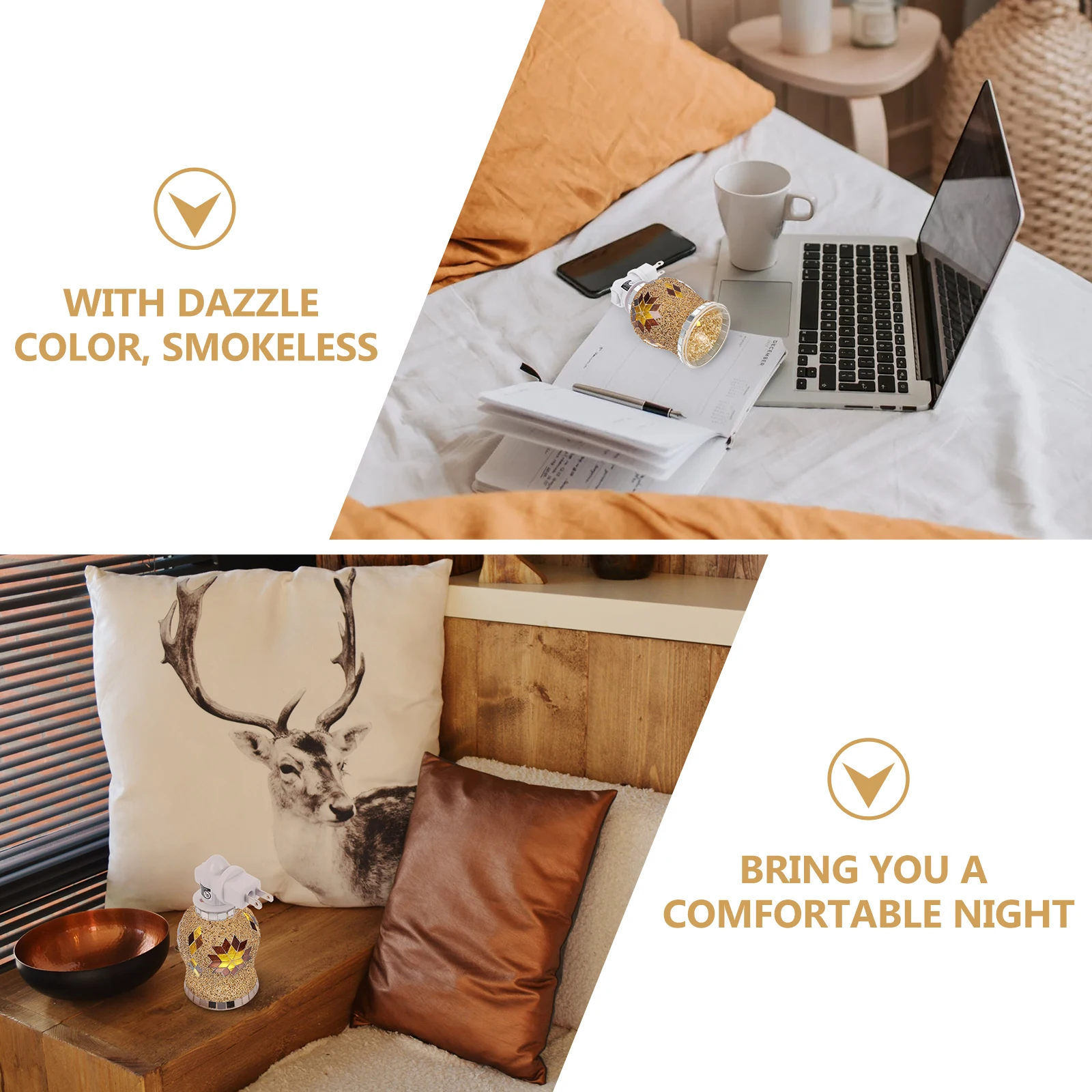 

1Pcs Plug-in Aroma Lamp Fragrance Essential Oil Night Light Home Decor Fragrance Lamp Aromatherapy Burner Essential Oil Diffuser