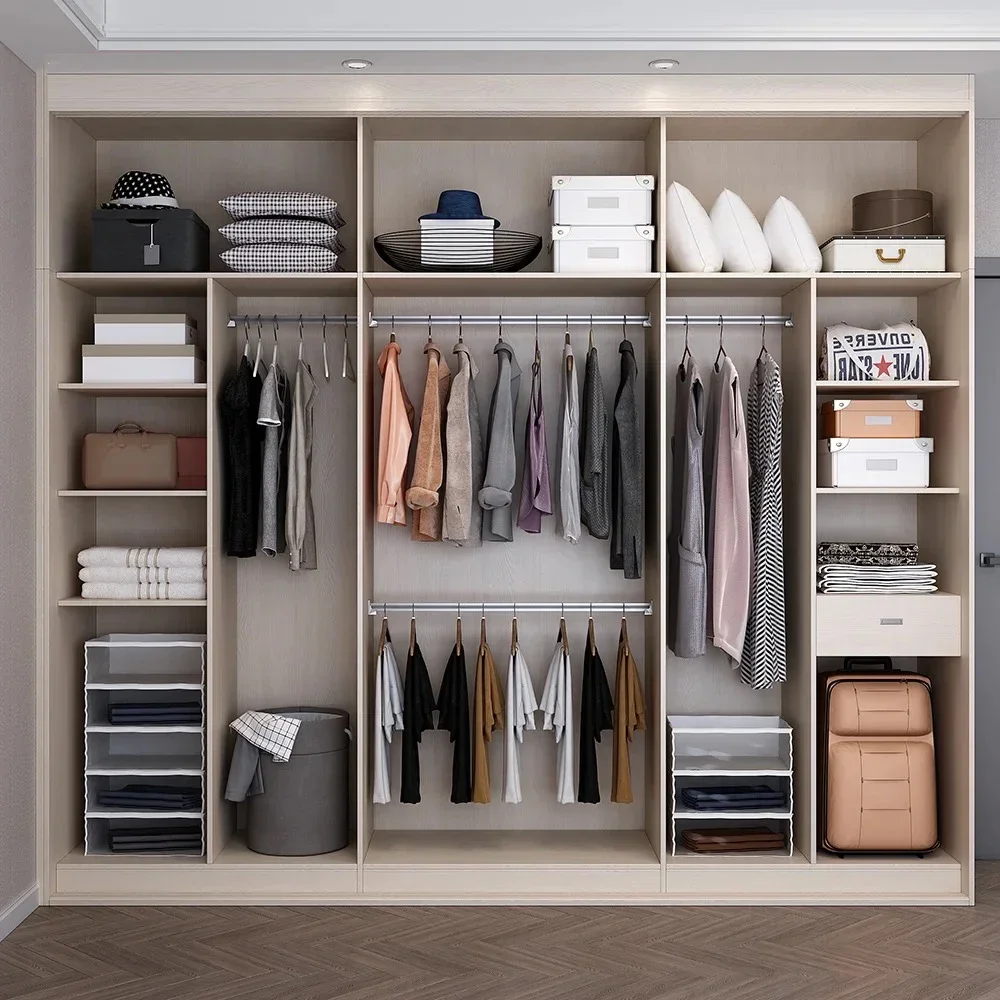 

# Дизайн спальни, раздвижная дверь, деревянный шкаф, шкаф для хранения одежды, индивидуальный шкаф