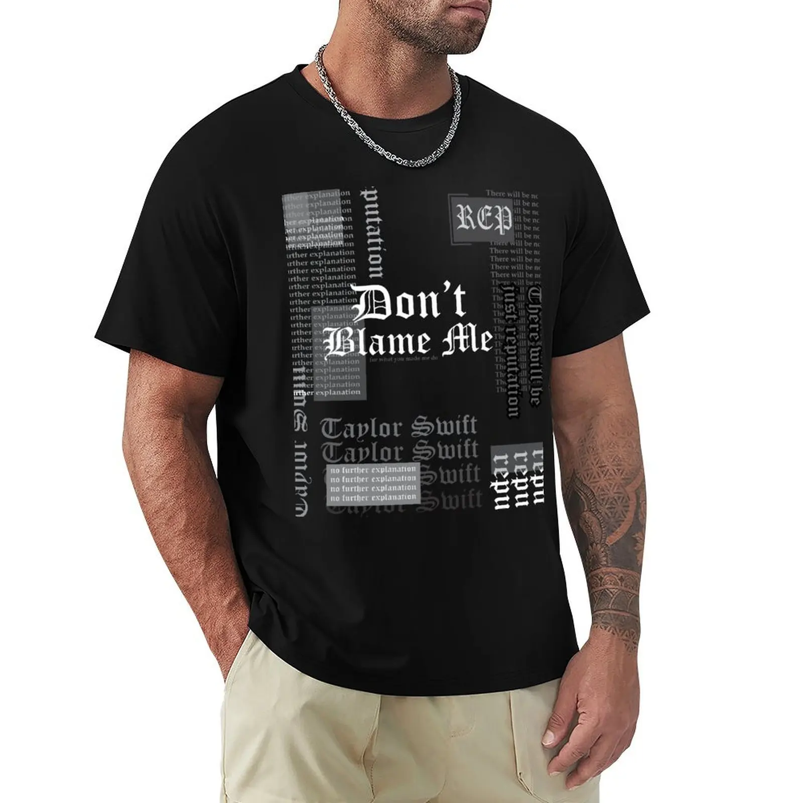

Don't blame me T-Shirt anime shirt funny gifts cheap stuff T-shirts oversize mens clothes