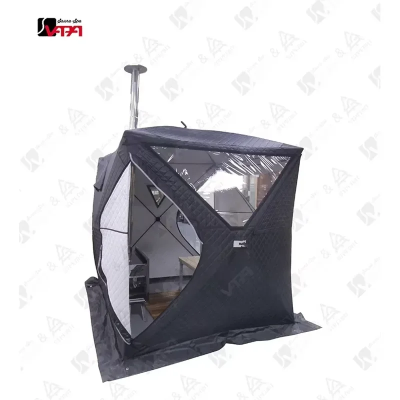 Manufacturer Winter Thickened with Sauna Stove Waterproof Outdoor Portable Tent
