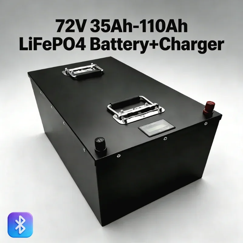 

Аккумулятор LiFePO4 72В 35Ач-110Ач | Высококачественный источник питания для троллинговых моторов, гибридных мотоциклов и гольф-каров.