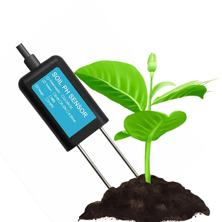 Digital Solo PH Tester, Soil Nutrição Sensor, CE Condutividade, Temperatura Umidade, Sonda Medidor, 7 em 1